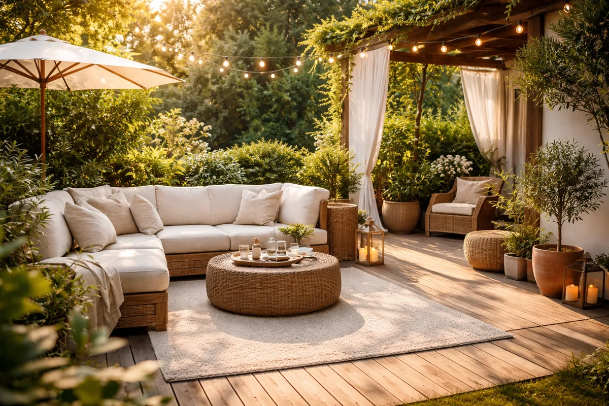Créer un espace extérieur relaxant et accueillant