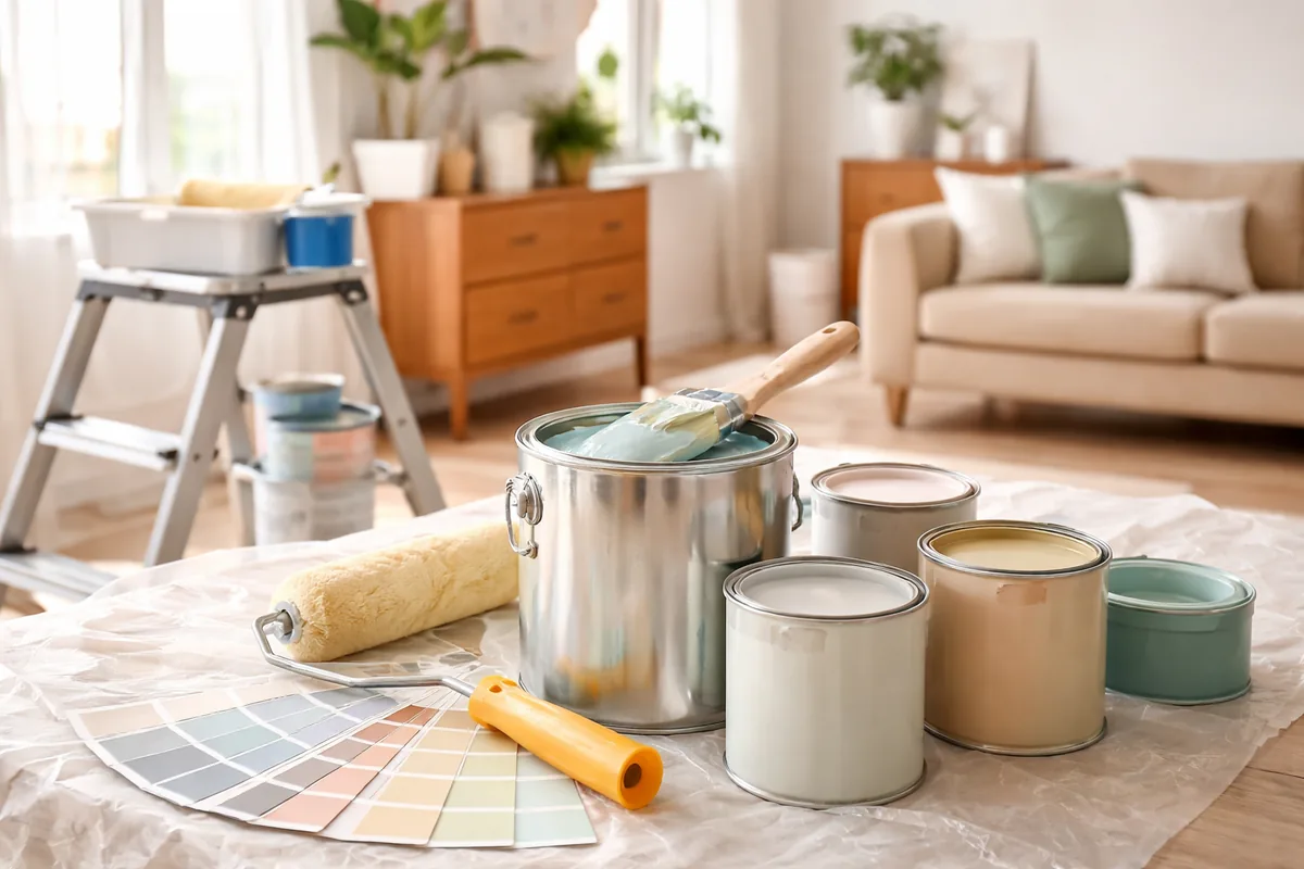 Comment choisir le bon type de peinture pour les murs de sa maison