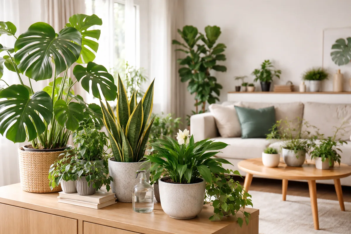 Comment choisir les bonnes plantes d'intérieur pour purifier l'air