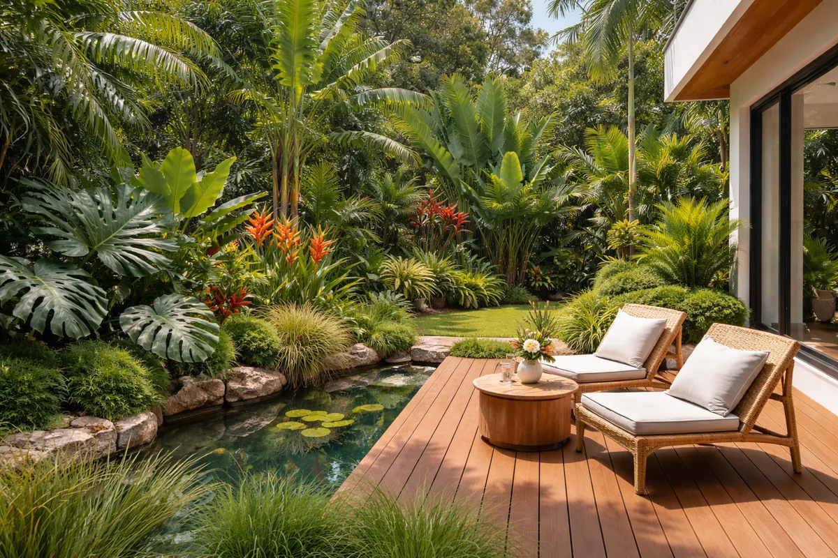 Réussir l'aménagement d'un jardin tropical chez soi