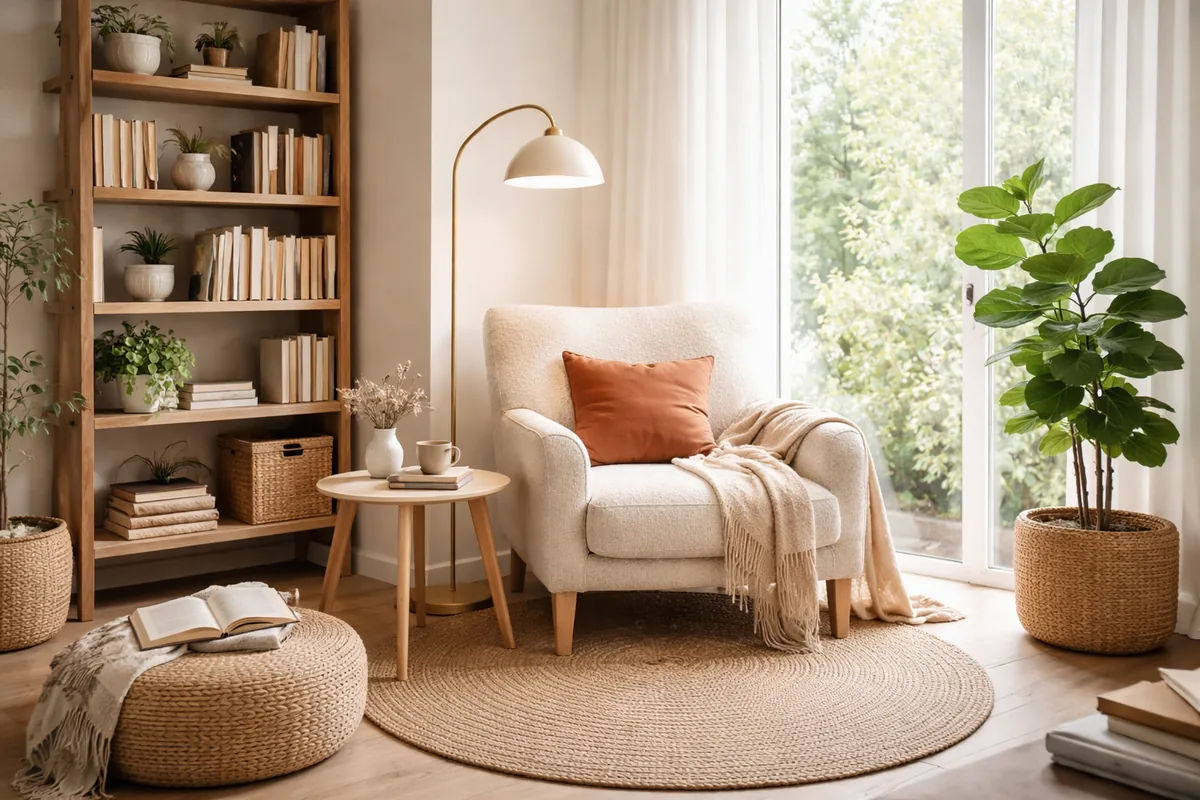 Aménager un coin lecture cosy chez soi
