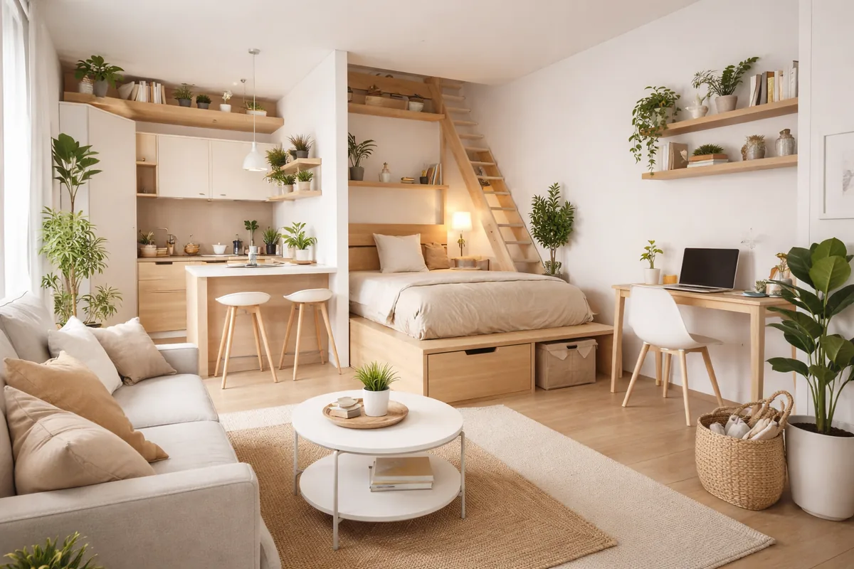 Optimiser l'espace dans un petit appartement