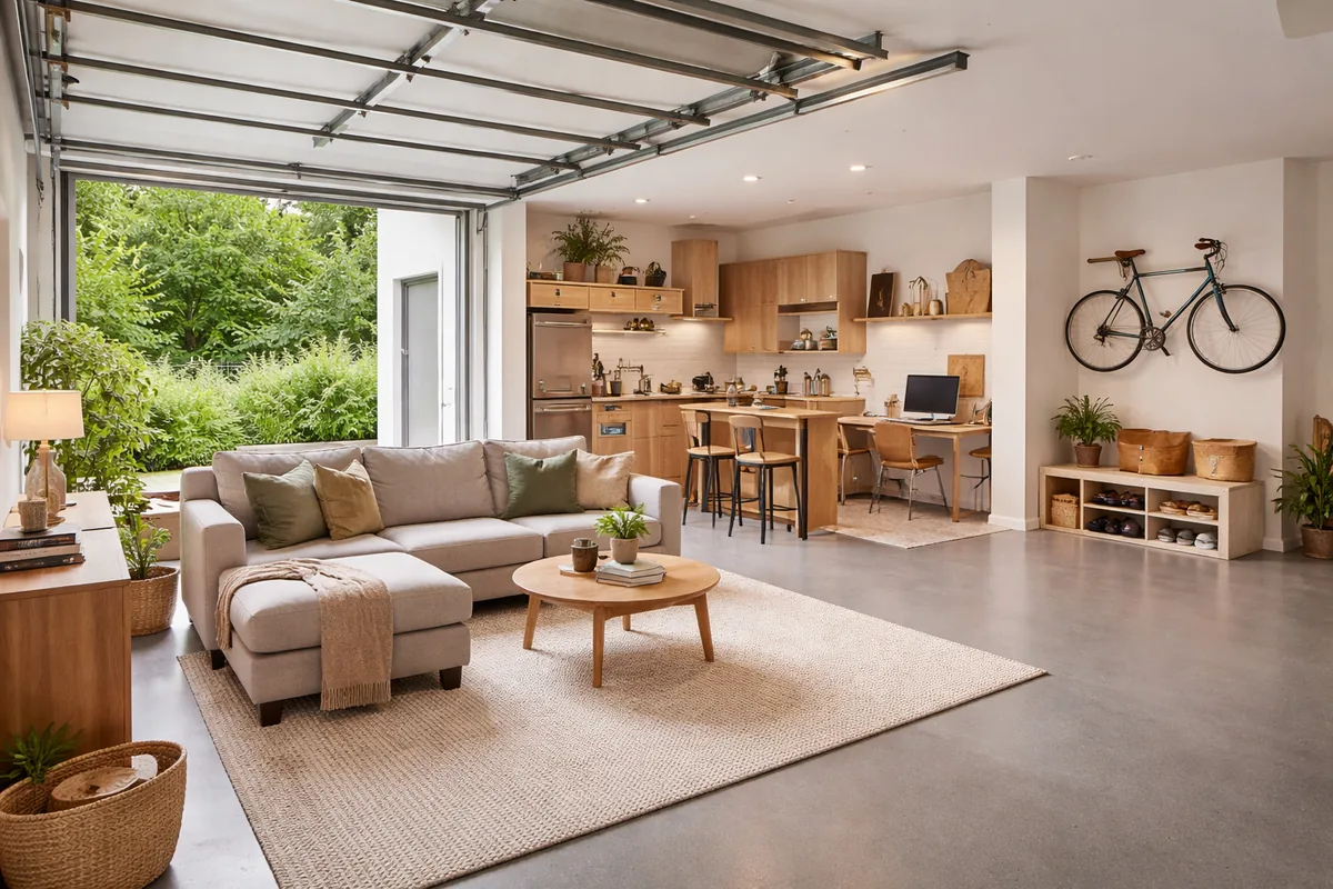 Comment aménager un garage en espace de vie fonctionnel